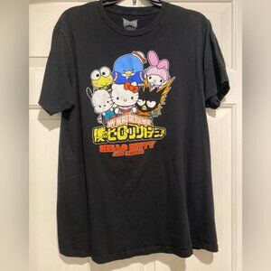 My Hero Academia Hello Kitty t shirt large